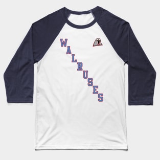 Fighting Walruses "Old-School Uni" Look Baseball T-Shirt